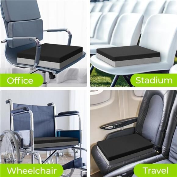 Ventilation Seat Cushion with Innovation Heat Dissipation Design, Wheelchair - Picture 6 of 7